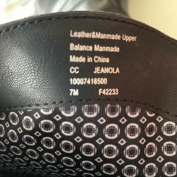 Charter Club Jeanola black leather knee high riding boots Women’s US 7 M NEW - Picture 8 of 10